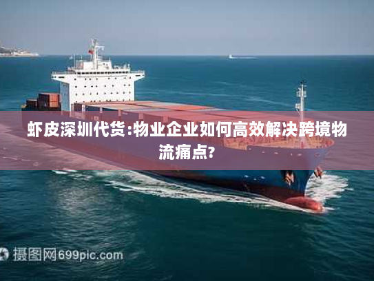 虾皮深圳代货:物业企业如何高效解决跨境物流痛点? 虾皮深圳代货:物业企业如何高效解决跨境物流痛点?