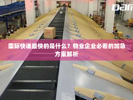 国际快递最快的是什么?物业企业必看的加急方案解析 国际快递最快的是什么?物业企业必看的加急方案解析