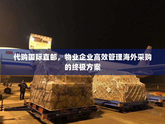 代购国际直邮,物业企业高效管理海外采购的终极方案 代购国际直邮,物业企业高效管理海外采购的终极方案