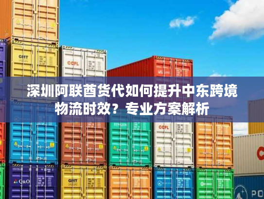 深圳阿联酋货代如何提升中东跨境物流时效？专业方案解析