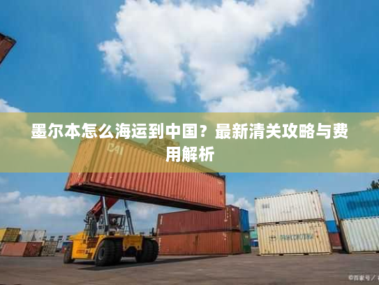 墨尔本怎么海运到中国？最新清关攻略与费用解析