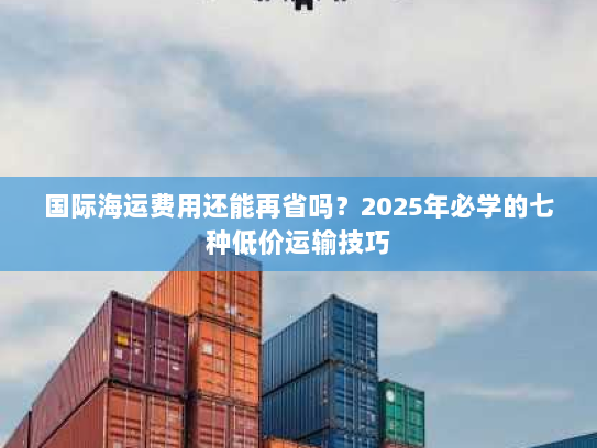 国际海运费用还能再省吗?2025年必学的七种低价运输技巧 国际海运费用还能再省吗?2025年必学的七种低价运输技巧
