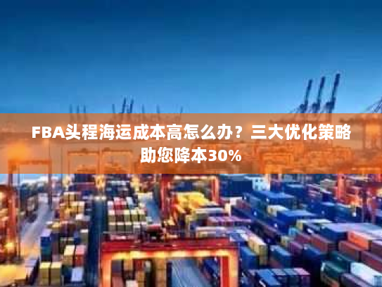 FBA头程海运成本高怎么办?三大优化策略助您降本30% FBA头程海运成本高怎么办?三大优化策略助您降本30%