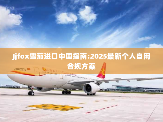 Jjfox雪茄进口中国指南:2025最新个人自用合规方案 Jjfox雪茄进口中国指南:2025最新个人自用合规方案