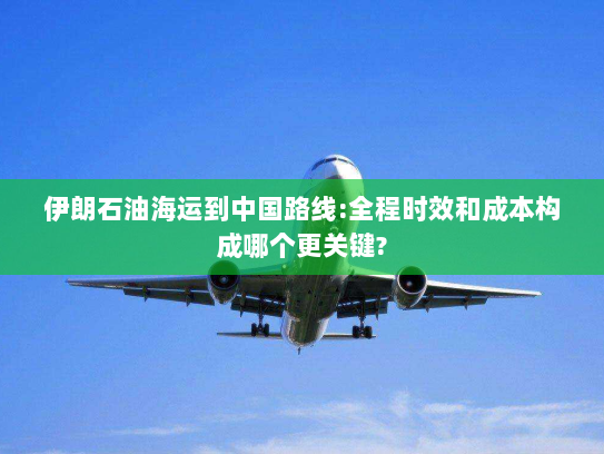 伊朗石油海运到中国路线:全程时效和成本构成哪个更关键? 伊朗石油海运到中国路线:全程时效和成本构成哪个更关键?