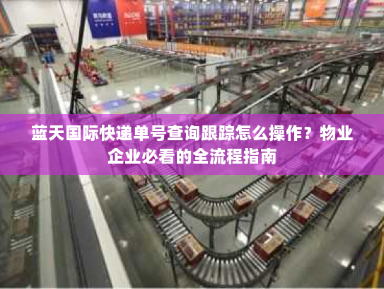 蓝天国际快递单号查询跟踪怎么操作？物业企业必看的全流程指南