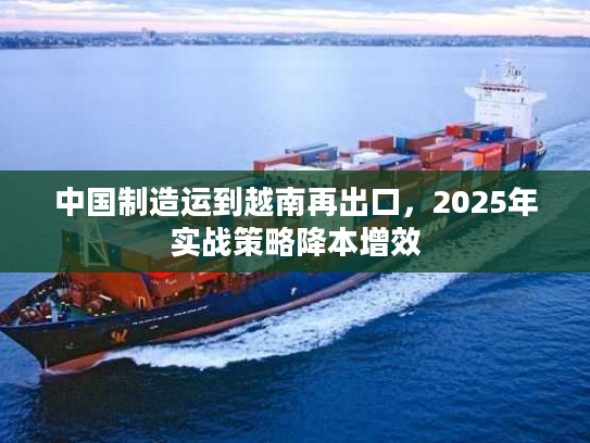 中国制造运到越南再出口，2025年实战策略降本增效