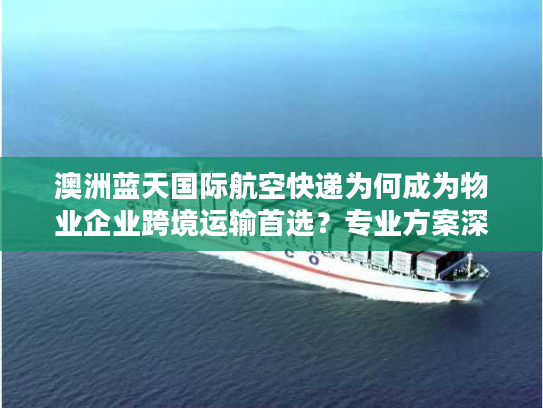 澳洲蓝天国际航空快递为何成为物业企业跨境运输首选?专业方案深度拆解 澳洲蓝天国际航空快递为何成为物业企业跨境运输首选?专业方案深度拆解