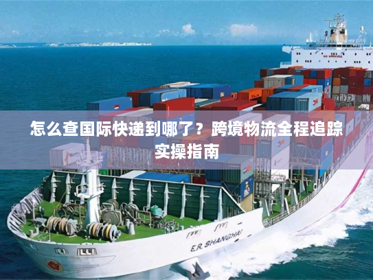 怎么查国际快递到哪了?跨境物流全程追踪实操指南 怎么查国际快递到哪了?跨境物流全程追踪实操指南
