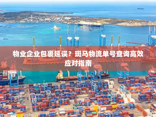 物业企业包裹延误?斑马物流单号查询高效应对指南 物业企业包裹延误?斑马物流单号查询高效应对指南