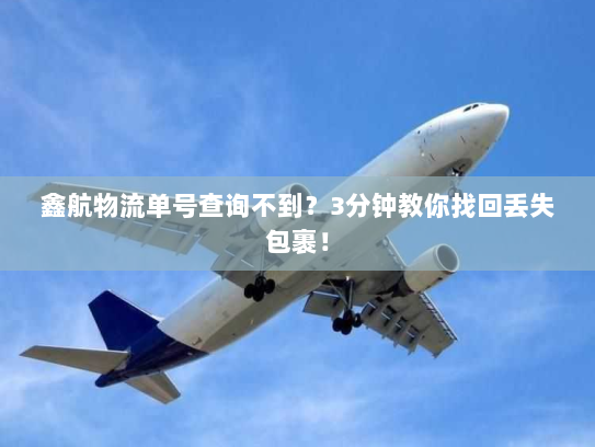 鑫航物流单号查询不到?3分钟教你找回丢失包裹! 鑫航物流单号查询不到?3分钟教你找回丢失包裹!