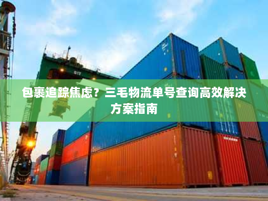 包裹追踪焦虑?三毛物流单号查询高效解决方案指南 包裹追踪焦虑?三毛物流单号查询高效解决方案指南