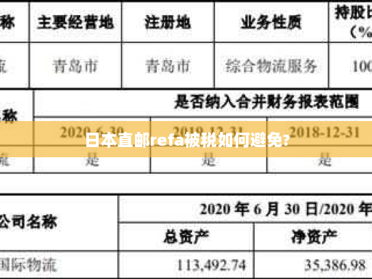 日本直邮refa被税如何避免? 日本直邮refa被税如何避免?