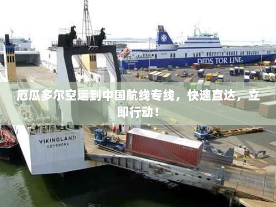 厄瓜多尔空运到中国航线专线，快速直达，立即行动！