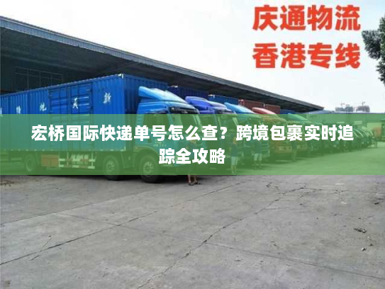 宏桥国际快递单号怎么查?跨境包裹实时追踪全攻略 宏桥国际快递单号怎么查?跨境包裹实时追踪全攻略