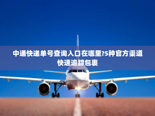 中通快递单号查询入口在哪里?5种官方渠道快速追踪包裹 中通快递单号查询入口在哪里?5种官方渠道快速追踪包裹