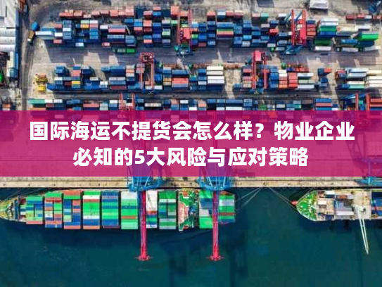 国际海运不提货会怎么样？物业企业必知的5大风险与应对策略