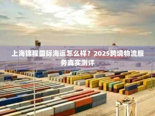 上海锦程国际海运怎么样？2025跨境物流服务真实测评