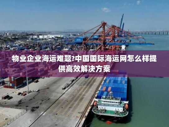 物业企业海运难题?中国国际海运网怎么样提供高效解决方案 物业企业海运难题?中国国际海运网怎么样提供高效解决方案
