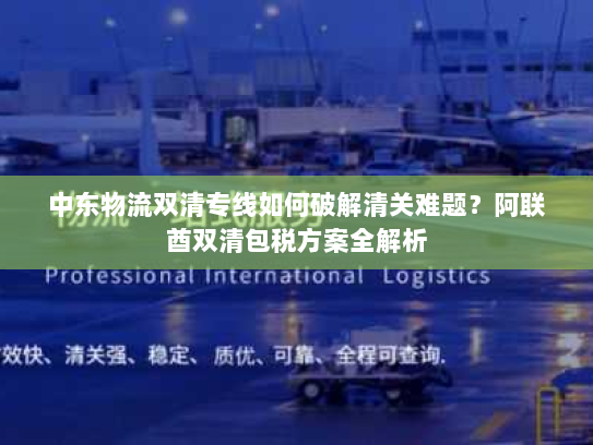 中东物流双清专线如何破解清关难题?阿联酋双清包税方案全解析 中东物流双清专线如何破解清关难题?阿联酋双清包税方案全解析