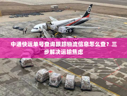 中通快运单号查询跟踪物流信息怎么查?三步解决运输焦虑 中通快运单号查询跟踪物流信息怎么查?三步解决运输焦虑