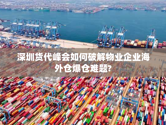 深圳货代峰会如何破解物业企业海外仓爆仓难题?