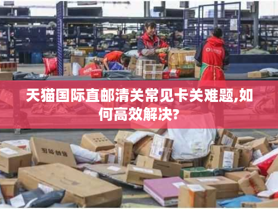 天猫国际直邮清关常见卡关难题,如何高效解决?