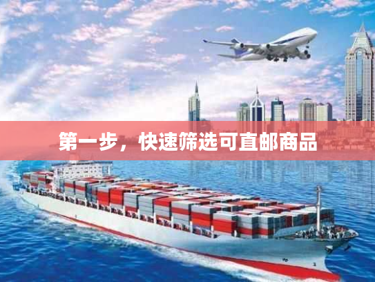 第一步,快速筛选可直邮商品 第一步,快速筛选可直邮商品