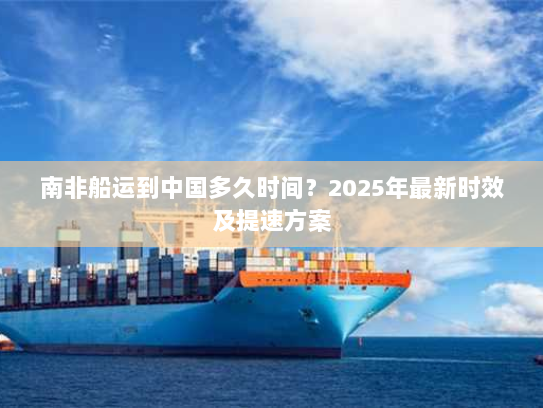 南非船运到中国多久时间？2025年最新时效及提速方案
