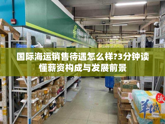 国际海运销售待遇怎么样?3分钟读懂薪资构成与发展前景