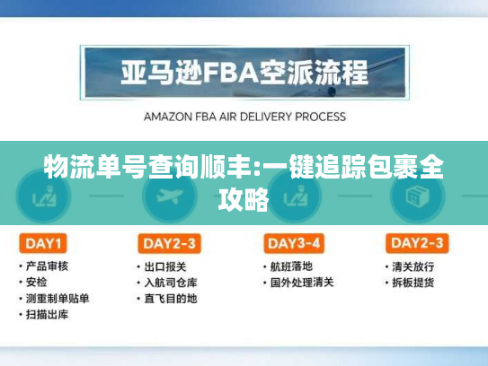 物流单号查询顺丰:一键追踪包裹全攻略