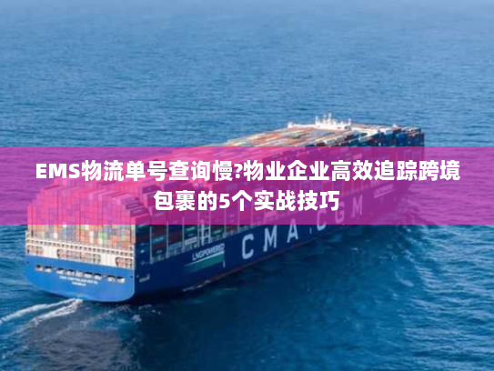 EMS物流单号查询慢?物业企业高效追踪跨境包裹的5个实战技巧 EMS物流单号查询慢?物业企业高效追踪跨境包裹的5个实战技巧