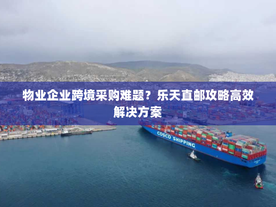 物业企业跨境采购难题?乐天直邮攻略高效解决方案 物业企业跨境采购难题?乐天直邮攻略高效解决方案