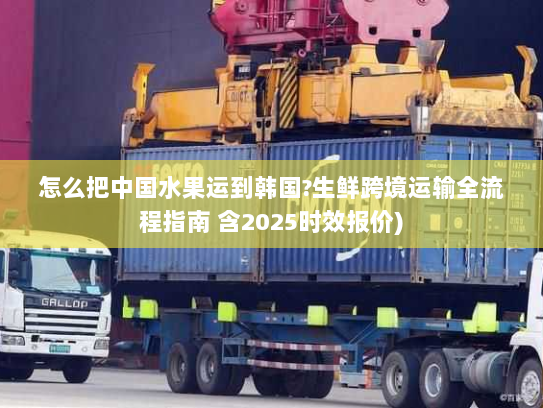 怎么把中国水果运到韩国?生鲜跨境运输全流程指南 含2025时效报价) 怎么把中国水果运到韩国?生鲜跨境运输全流程指南 含2025时效报价)