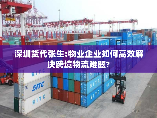 深圳货代张生:物业企业如何高效解决跨境物流难题?