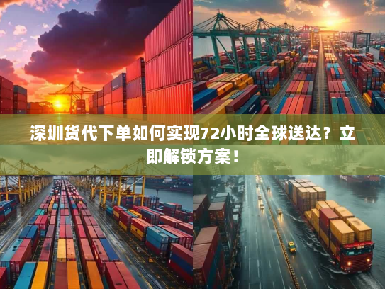 深圳货代下单如何实现72小时全球送达？立即解锁方案！