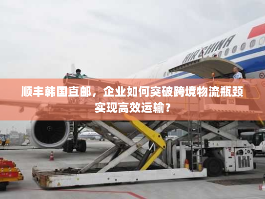 顺丰韩国直邮，企业如何突破跨境物流瓶颈实现高效运输？