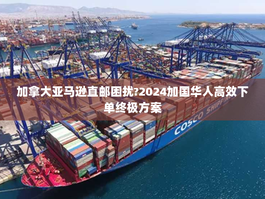 加拿大亚马逊直邮困扰?2024加国华人高效下单终极方案 加拿大亚马逊直邮困扰?2024加国华人高效下单终极方案