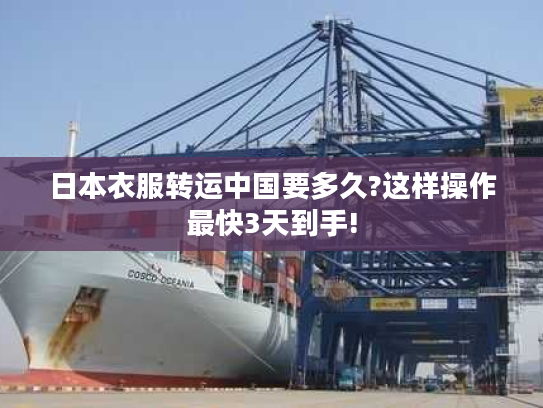 日本衣服转运中国要多久?这样操作最快3天到手! 日本衣服转运中国要多久?这样操作最快3天到手!