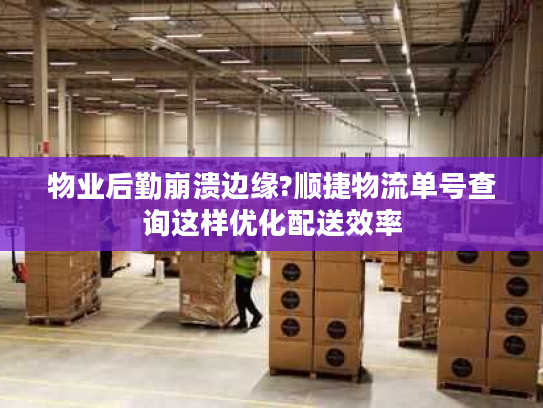 物业后勤崩溃边缘?顺捷物流单号查询这样优化配送效率