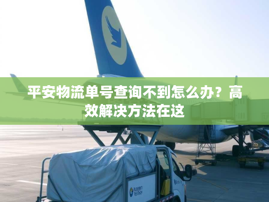 平安物流单号查询不到怎么办？高效解决方法在这
