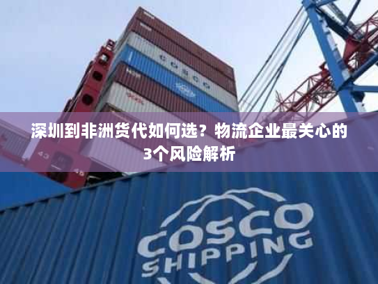 深圳到非洲货代如何选?物流企业最关心的3个风险解析 深圳到非洲货代如何选?物流企业最关心的3个风险解析
