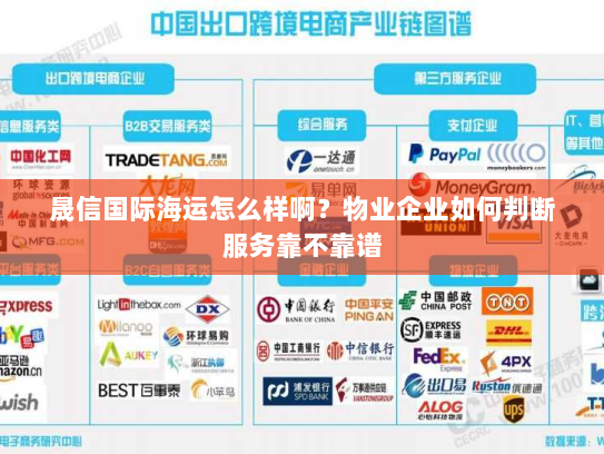 晟信国际海运怎么样啊？物业企业如何判断服务靠不靠谱