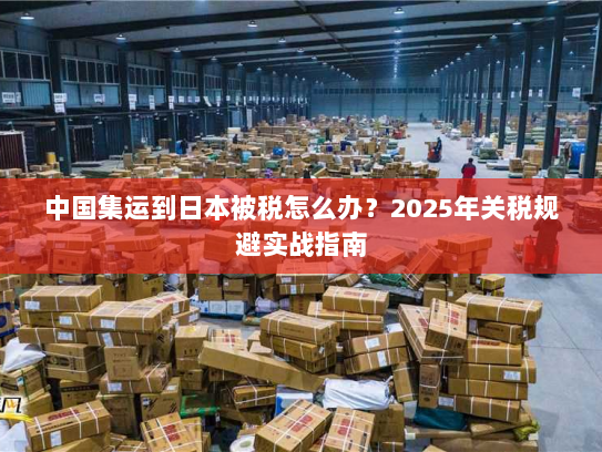 中国集运到日本被税怎么办?2025年关税规避实战指南 中国集运到日本被税怎么办?2025年关税规避实战指南