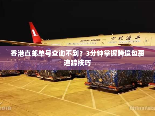 香港直邮单号查询不到?3分钟掌握跨境包裹追踪技巧 香港直邮单号查询不到?3分钟掌握跨境包裹追踪技巧