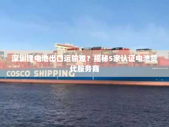 深圳锂电池出口运输难?揭秘5家认证电池货代服务商 深圳锂电池出口运输难?揭秘5家认证电池货代服务商