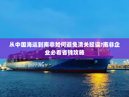 从中国海运到南非如何避免清关延误?南非企业必看省钱攻略 从中国海运到南非如何避免清关延误?南非企业必看省钱攻略