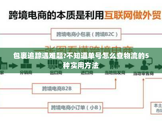 包裹追踪遇难题?不知道单号怎么查物流的5种实用方法