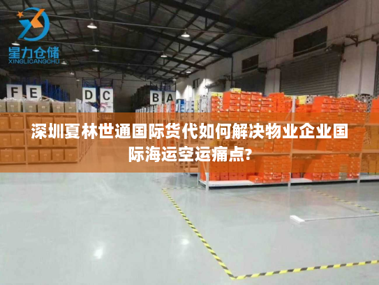 深圳夏林世通国际货代如何解决物业企业国际海运空运痛点? 深圳夏林世通国际货代如何解决物业企业国际海运空运痛点?