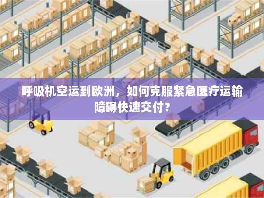 呼吸机空运到欧洲，如何克服紧急医疗运输障碍快速交付？